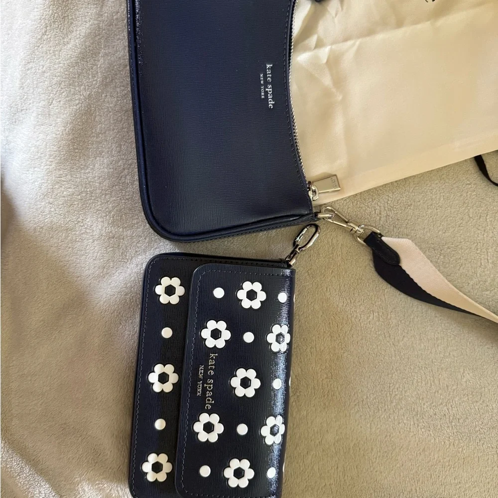 Kate Spade Double Up Daisy Dot Crossbody Bag - Picture 6 of 10
